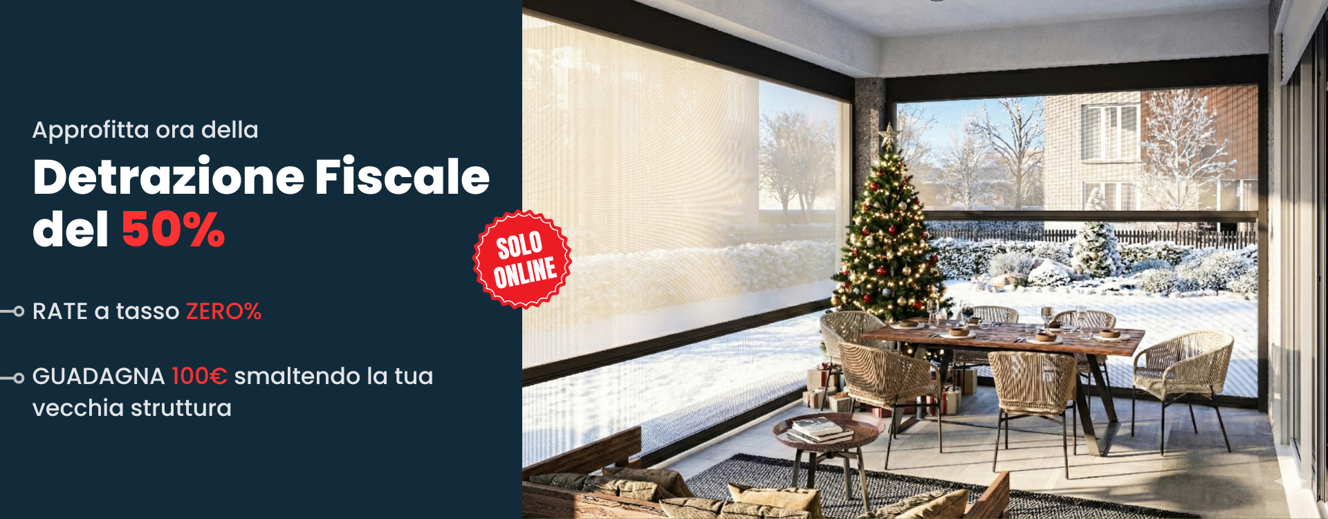 Doppio Rullo Arquati: Detrazione Fiscale 50%. Offerta valida fino a fine mese.